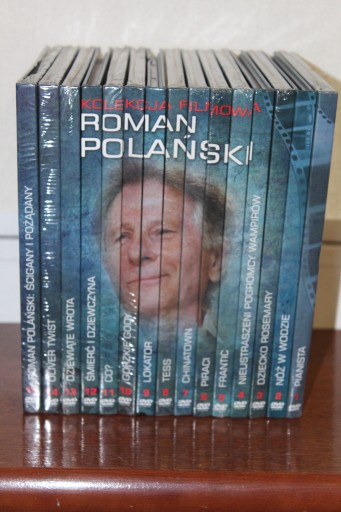 Zdjęcie oferty: Roman Polański 15 płyt DVD - komplet
