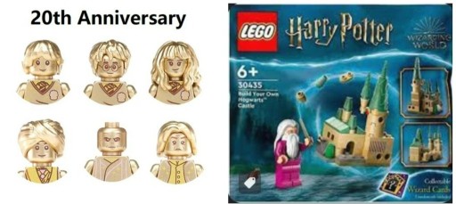 Zdjęcie oferty: LEGO Harry Potter  30435 + Złote Figurki x6 szt 