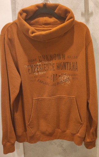 Zdjęcie oferty: Bluza kangurka karmelowa oversize L ocieplana