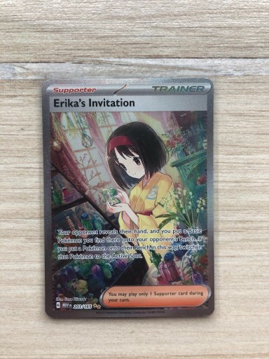 Zdjęcie oferty: Karta Pokemon 151 Erika' s Invitation 203/165