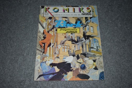 Zdjęcie oferty: Komiks fantastyka Rork Fragmenty zeszyt 8 1989