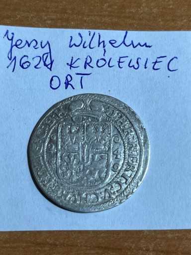 Zdjęcie oferty: Ort Jerzy Wilhelm 1624 Krolewiec
