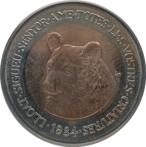 Zdjęcie oferty: Andora 2 diners 1984, KM#19