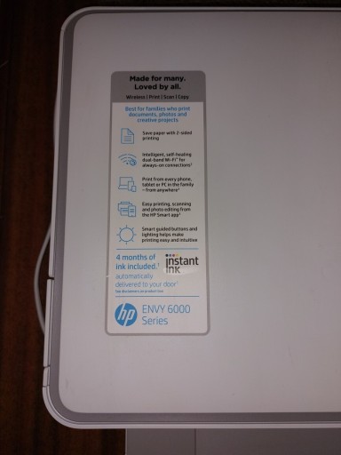 Zdjęcie oferty: Drukarka Hp envy wifi