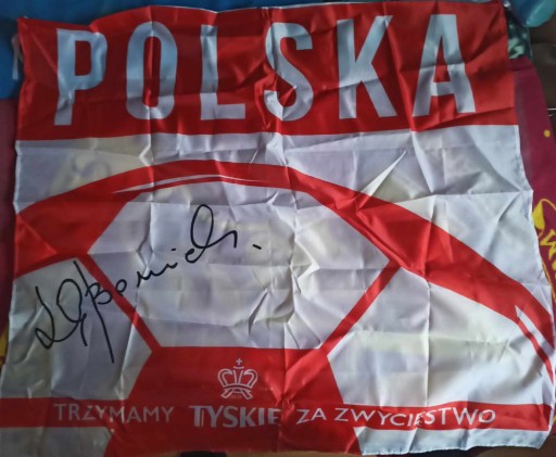 Zdjęcie oferty: Flaga Tyskie 100 x 100 cm. 