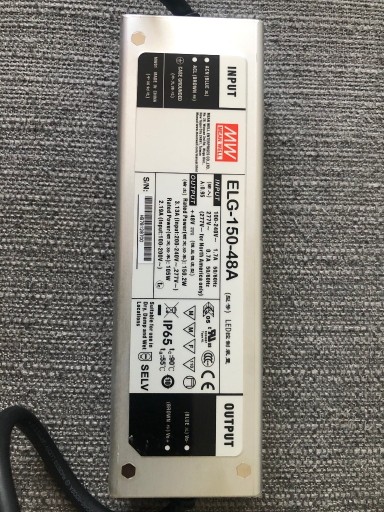 Zdjęcie oferty: Zasilacz do lamp przemysłowych LED 150W 48V