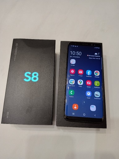 Zdjęcie oferty: Smartfon Samsung Galaxy S8 4 GB / 64 GB 4G czarny