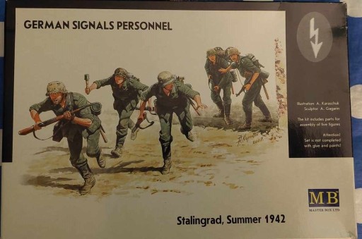 Zdjęcie oferty: Master Box 3540 German Signals Personnel