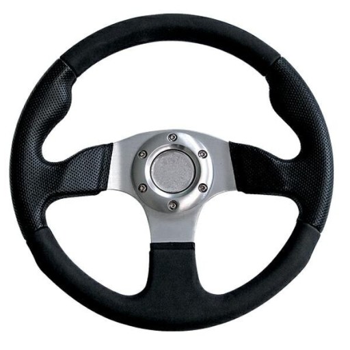 Zdjęcie oferty: KIEROWNICA SPORTOWA  MASTER BLACK 320MM PU