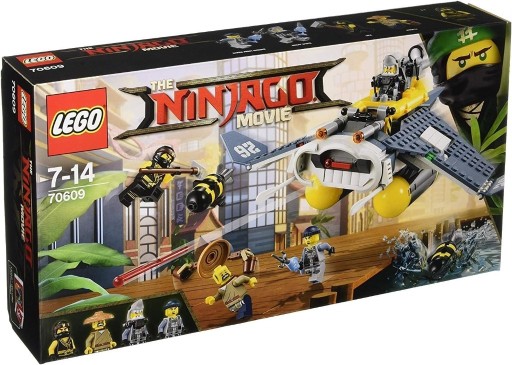 Zdjęcie oferty: Zestaw Lego 70609 Ninjago Movie Manta Ray Bomber