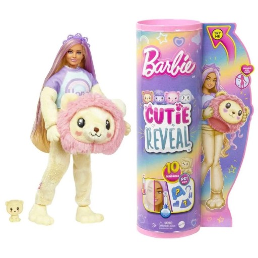 Zdjęcie oferty: Barbie, Cutie Reveal, lalka lew, NOWA