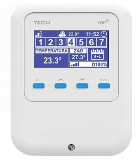 Zdjęcie oferty: Zestaw Sterownik TECH WiF-8S z czujnikiem C-7P