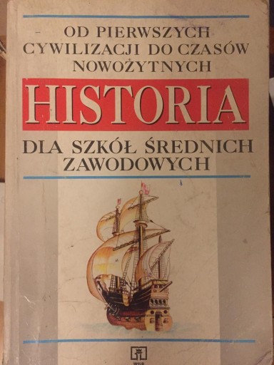 Zdjęcie oferty: HISTORIA dla szkół średnich zawodowych