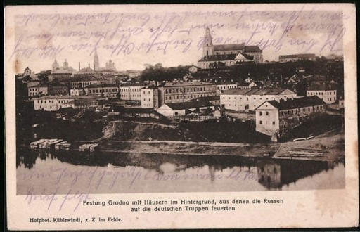 Zdjęcie oferty: GRODNO  Kresy  twierdza festung  1917