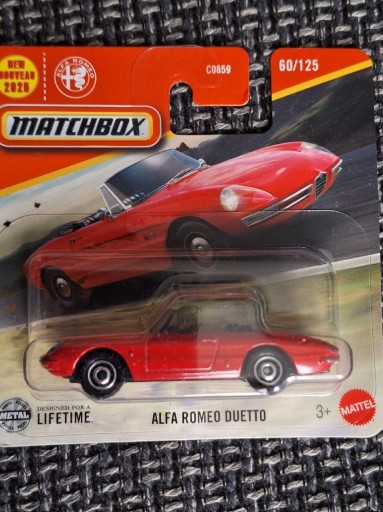 Zdjęcie oferty: Alfa Romeo Duetto Matchbox 