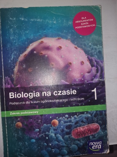 Zdjęcie oferty: Biologia na czasie. Książka dla klasy 1