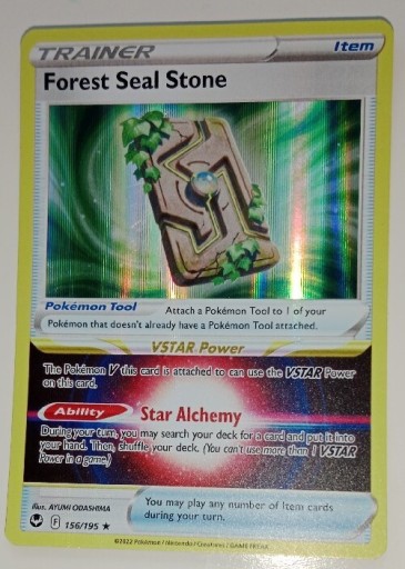 Zdjęcie oferty: Karta Pokémon oryginalna  Forest Seal Stone