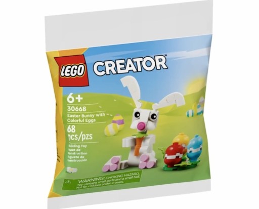 Zdjęcie oferty: LEGO # 30668 Zajączek z kolorowymi pisankami NOWE!