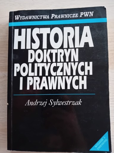 Zdjęcie oferty: Historia doktryn politycznych i prawnych