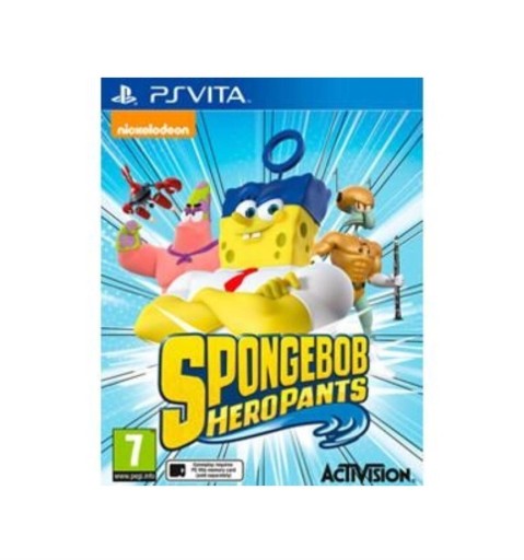Zdjęcie oferty: Spongebob HeroPants PS Vita Bardzo Rzadka Gra
