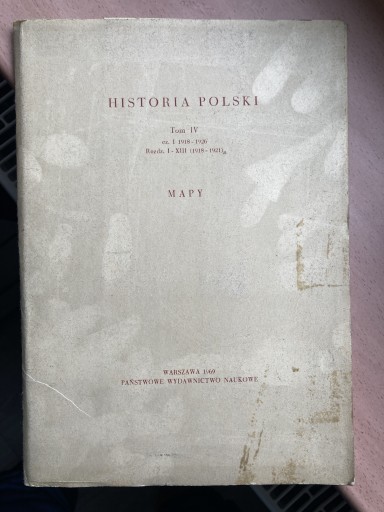 Zdjęcie oferty: Kapy,,Historia Polski „ tom IV 1969 rok PWN