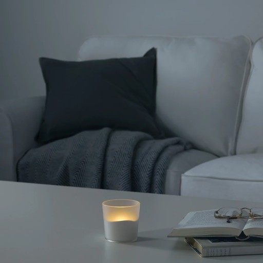 Zdjęcie oferty: Świeca LED, na baterie, naturalny, 7.5 cm (10 SZT)