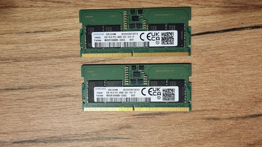 Zdjęcie oferty: Pamięć RAM DDR5 Samsung M425R1GB4BB0 2x8 GB