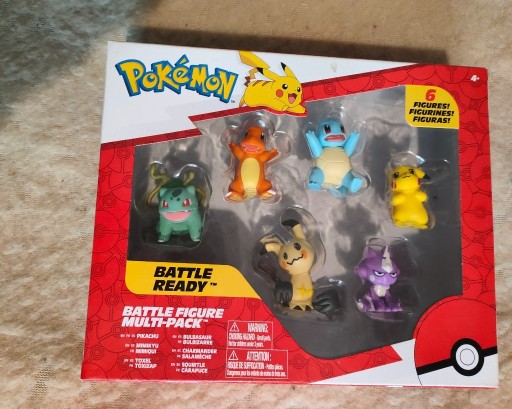 Zdjęcie oferty: Pokemon Battle Ready! 6 Figurek! (S2425524)