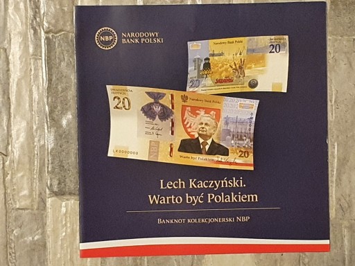 Zdjęcie oferty: 20 zł Lech Kaczyński Warto być Polakiem
