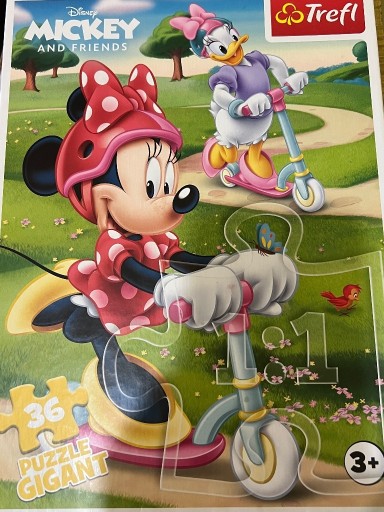 Zdjęcie oferty: Puzzle gigant 36 elem myszka Minni Disney