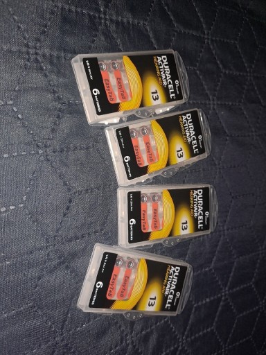 Zdjęcie oferty: 24 x Baterie do aparatów słuchowych Duracell 13