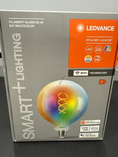 Zdjęcie oferty: ŻARÓWKA LEDVANCE SMART+ GLOBE multicolor 125