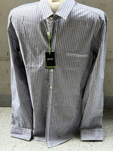 Zdjęcie oferty: Koszula firmy Hugo Boss rozmiar L kolor szary