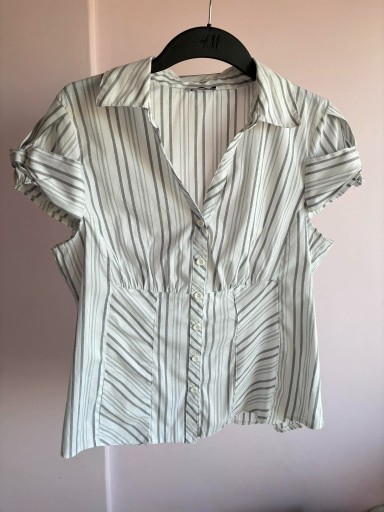 Zdjęcie oferty: elegancka bluzka na lato koszula w paski George
