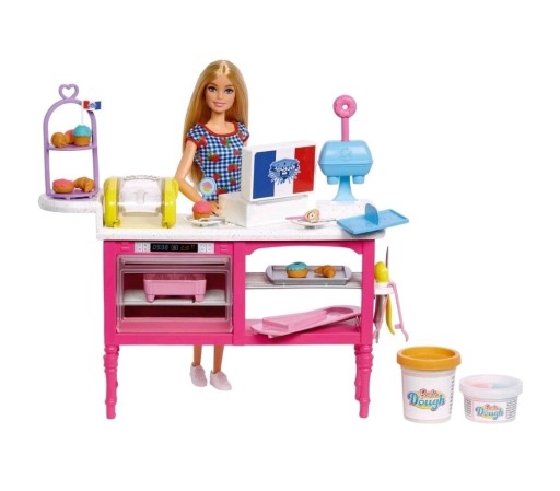 Zdjęcie oferty: Barbie zestaw ciastkarnia nowy Hjy19