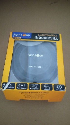 Zdjęcie oferty: Ładowarka indukcyjna ReinstonELSI20 pozioma fast 10W