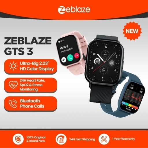 Zdjęcie oferty: Smartwatch Zeblaze GTS 3