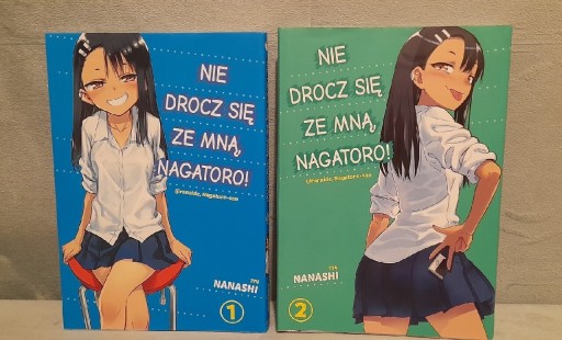 Zdjęcie oferty: Manga, Nie drocz się ze mną Nagatoro, tom 1 i 2