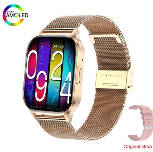 Zdjęcie oferty: Smartwatch HIT 2024 AMOLED + GLUKOZA + STRES +TELEFON + DUŻO WIĘCEJ! OKAZJA