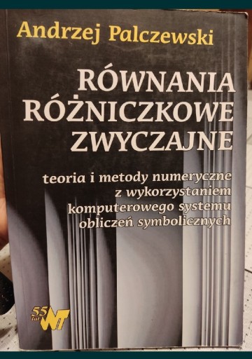 Zdjęcie oferty: Równania różniczkowe zwyczajne 