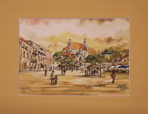 Zdjęcie oferty: Kazimierz Dolny nad Wisłą AKWARELA 24x30 cm