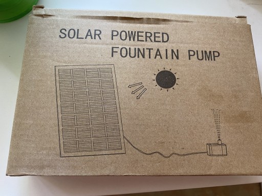 Zdjęcie oferty: Solar powered fountain pump