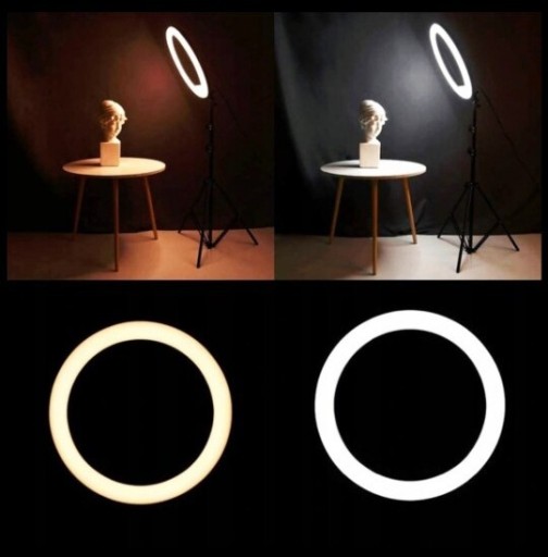 Zdjęcie oferty: Lampa led do zdjęć statyw ring uchwyt na telefon