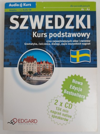 Zdjęcie oferty: Szwedzki kurs podstawowy A1-A2. Audiokurs 