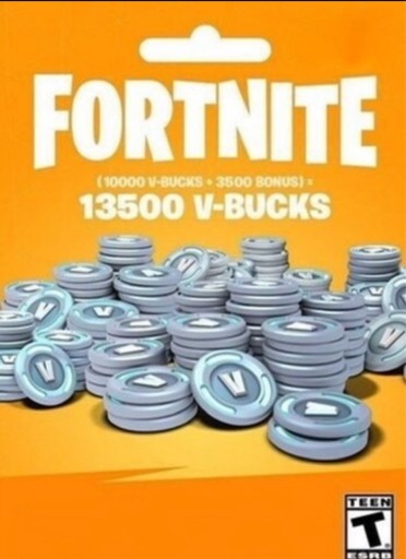 Zdjęcie oferty: Fortnite 10000+3500bonus V-BUCKS TANIO KOD Vdolce