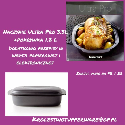 Zdjęcie oferty: Ultra Pro 3.3L Tupperware +przepisy 