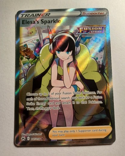 Zdjęcie oferty: Karta Pokemon Elesa's Sparkle CRZ 147/159