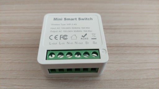 Zdjęcie oferty: Mini Wi-Fi DIY przełącznik, smart swich, Tuya, 16A