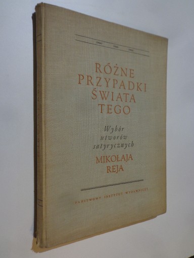 Zdjęcie oferty: RÓŻNE PRZYPADKI ŚWIATA TEGO Rej il Berezowska