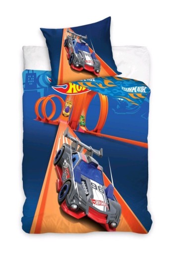 Zdjęcie oferty: Pościel Hot Wheels  Auta 160x200 + 70x80 